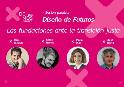 Sesión paralela en Demos 2025. Diseño de Futuros: Las fundaciones ante la transición justa