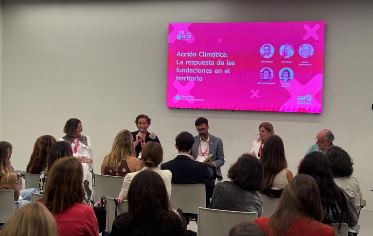Fundaciones por el Clima y Fundaciones Comunitarias abordan en Demos 2026 el papel de las fundaciones ante la crisis climática